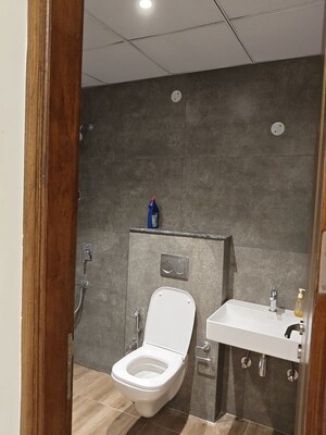 Bathroom in 3.5 BHK Apartment at Riverdale Hazelwood Residences, High Ground – for Rent