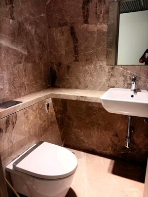Bathroom in 2 BHK Apartment at Aakash Ganga CHS, Nalasopara West – for Sale
