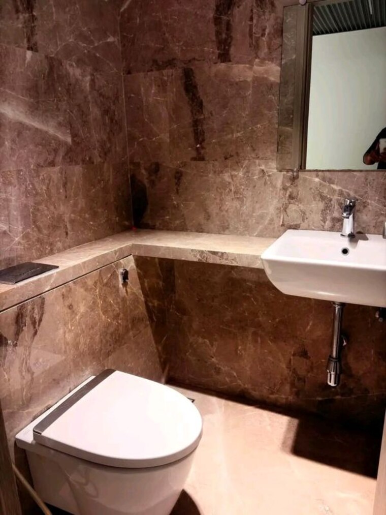 Bathroom, aakash-ganga-chs 2 Bedroom 850 Sq.Ft. Apartment In Nalasopara West Palghar 10601271
