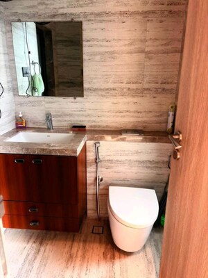 Bathroom in 2 BHK Apartment at Aakash Ganga CHS, Nalasopara West – for Sale