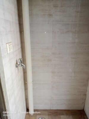 Bathroom in 1 BHK Apartment at Dombivli East – for Rent