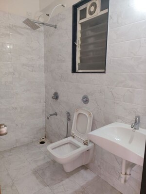 Bathroom in 2 BHK Apartment at Nirman Altius, Kharadi – for Rent