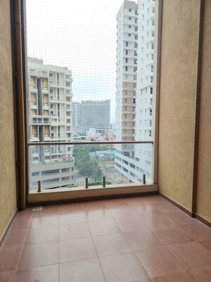 Balcony in 2 BHK Apartment at Nirman Altius, Kharadi – for Rent