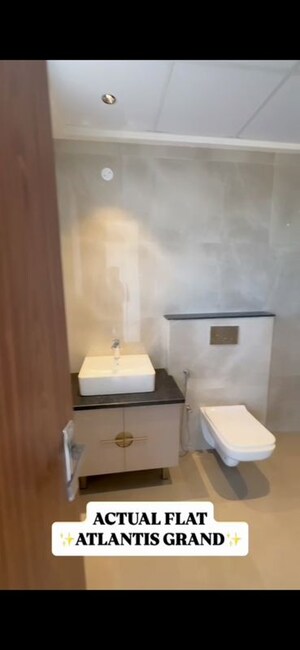 Bathroom in 3 BHK Apartment at Krishna Atlantis Heights, High Ground – for Sale