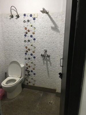 Bathroom in  Builder Floor at Palam Vihar – for Rent