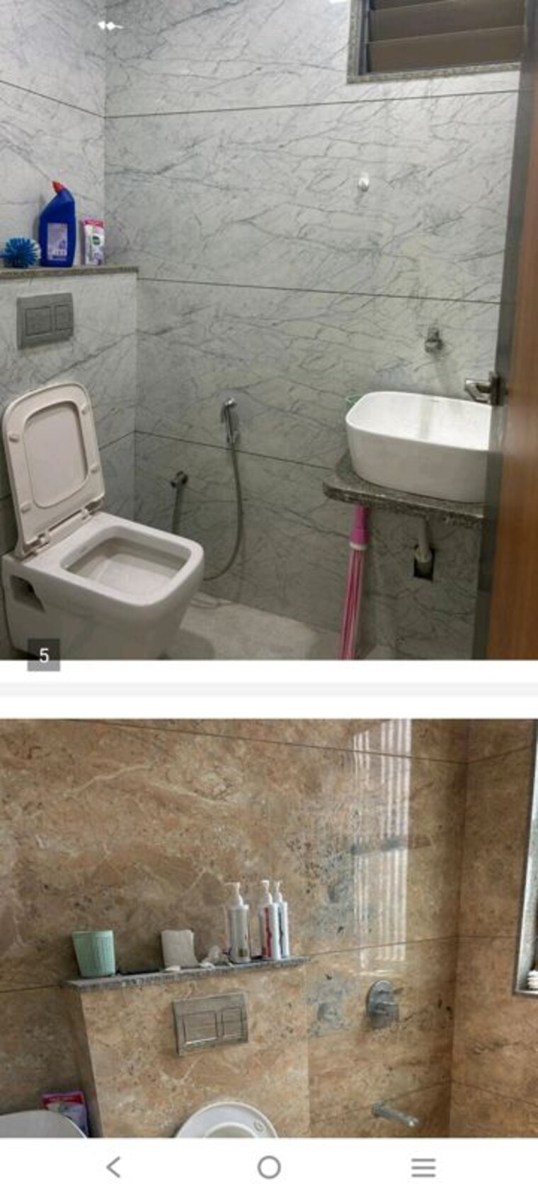 Bathroom, virasat-palm-glory-4 3 Bedroom 1350 Sq.Ft. Apartment In Sola Ahmedabad 10601330