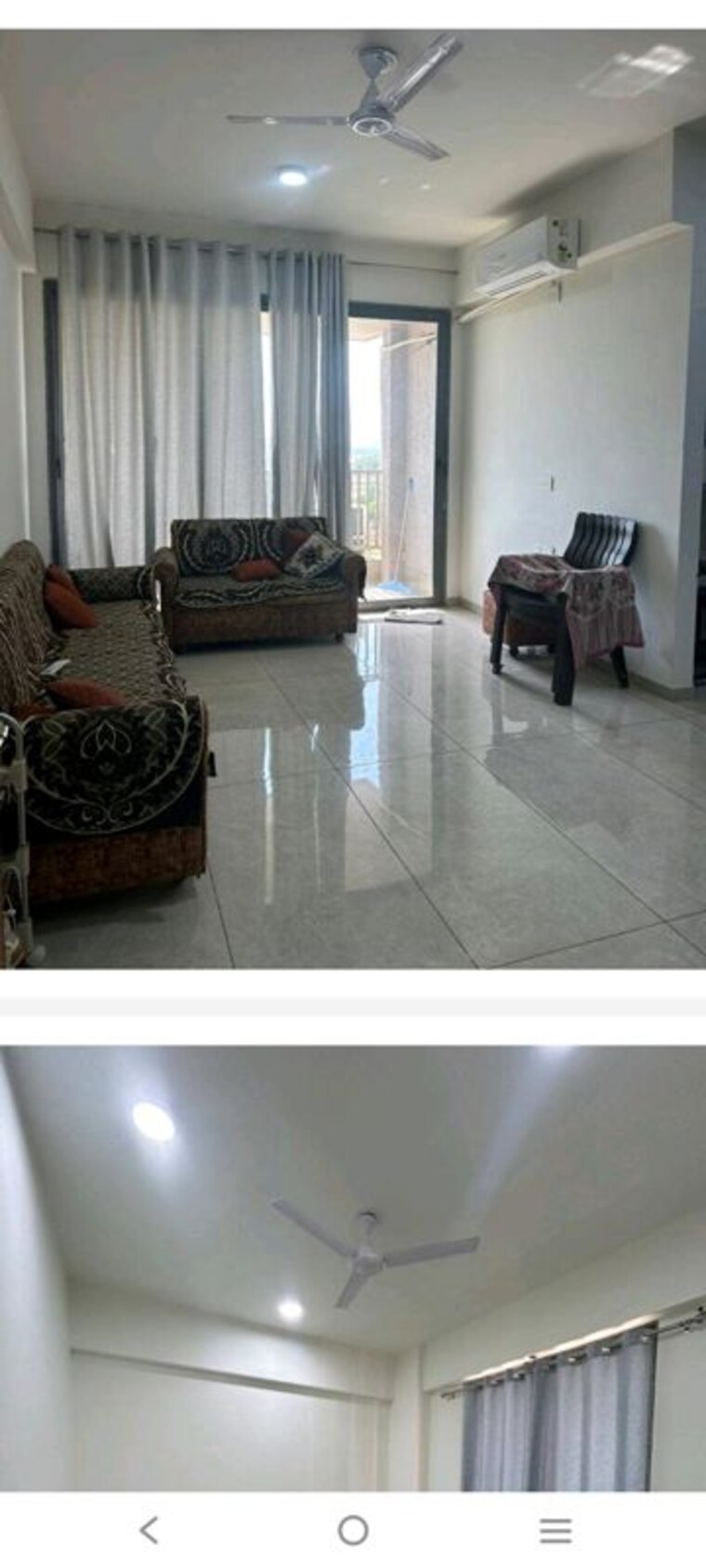 Living Room, virasat-palm-glory-4 3 Bedroom 1350 Sq.Ft. Apartment In Sola Ahmedabad 10601330