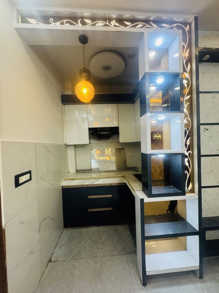 Kitchen, uttam nagar 2 Bedroom 550 Sq.Ft. Builder Floor In Uttam Nagar Delhi 10601438