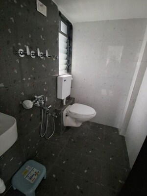 Bathroom in 1 BHK Apartment at Unique Sky City, Virar East – for Rent