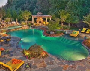 Swimming Pool in 1 BHK Apartment at Lodha Upper Thane, Anjur – for Sale