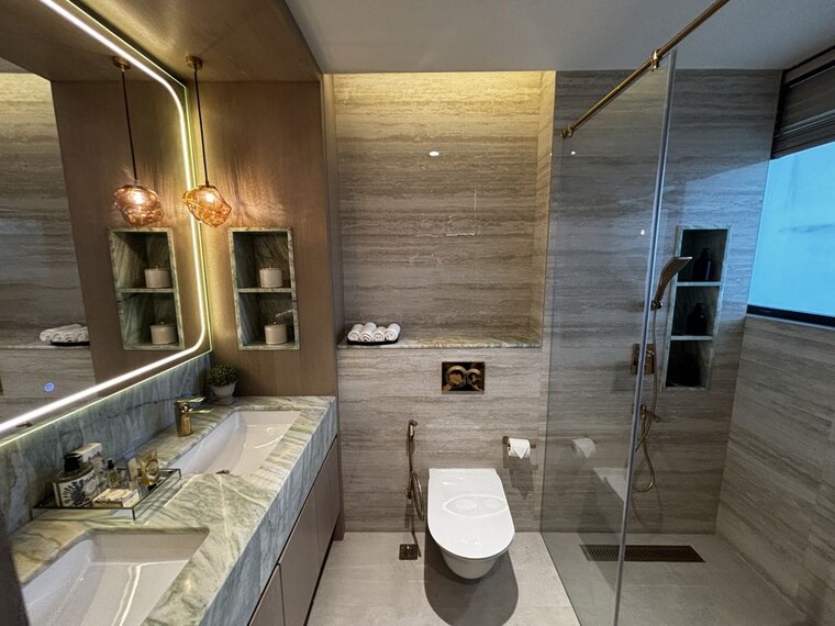 Bathroom, fidato-honour-homes 3 Bedroom 150 Sq.Yd. Builder Floor In Sector 89 Faridabad 10601525