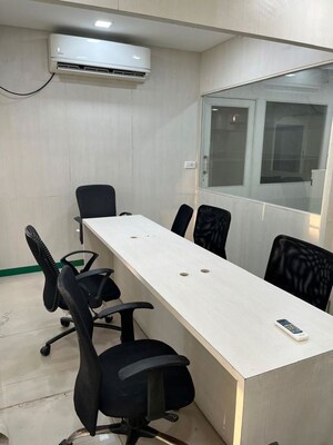 Team Area in  Office Space at Real Tech Park, Vashi Sector 30a – for Rent