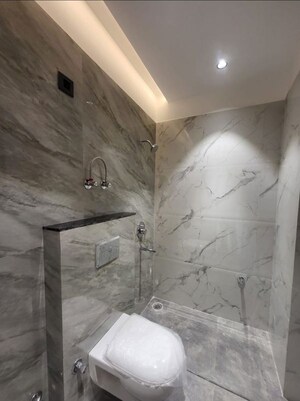 Bathroom in 3 BHK Builder Floor at Green Fields Colony – for Sale