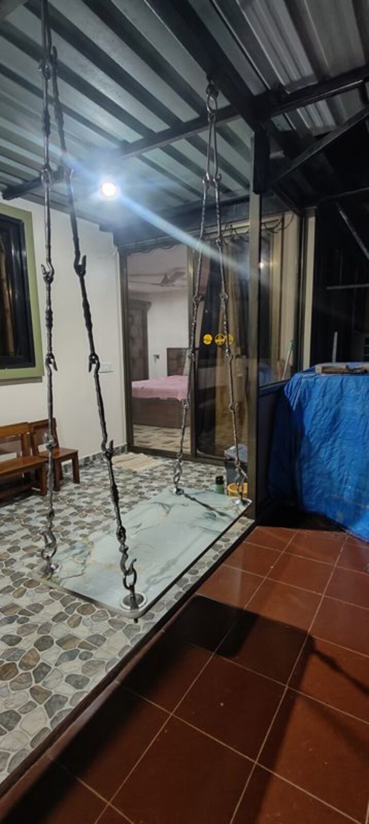Balcony, gk-peace-valley 3 Bedroom 1030 Sq.Ft. Apartment In Pimple Saudagar Pune 10601551