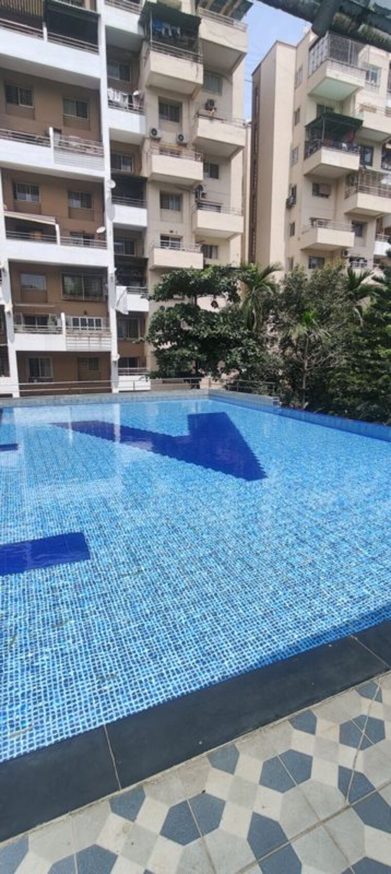 Swimming Pool, gk-peace-valley 3 Bedroom 1030 Sq.Ft. Apartment In Pimple Saudagar Pune 10601551