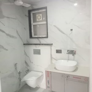 Bathroom in 3 BHK Apartment at Omaxe Royal Residency Faridabad, Sector 79 – for Rent