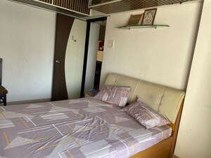 Bedroom in 1 BHK Apartment at Sankalp II, Malad East – for Rent