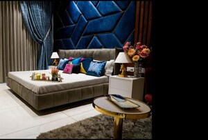 Bedroom in 3 BHK Apartment at Malwa Escon Primera, International Airport Road – for Sale