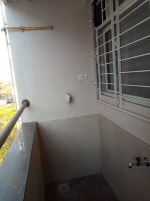 Balcony in 3 BHK Apartment at B K Pate Dahanukar Regency, Kothrud – for Rent