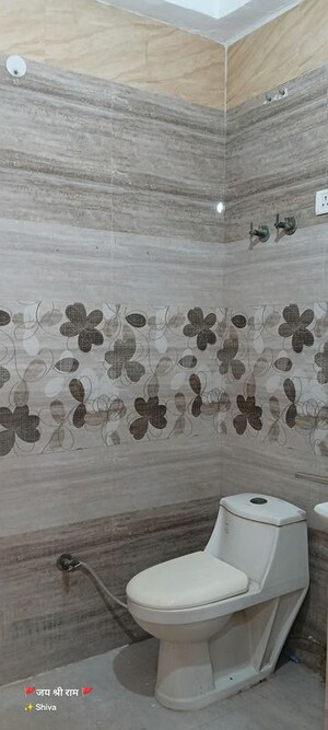 Bathroom in 2 BHK Builder Floor at Indrapuram – for Rent