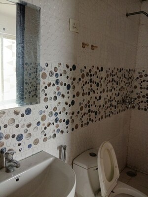 Bathroom in 3 BHK Apartment at Saya Zion, Sector 4 Greater Noida – for Rent