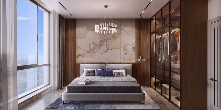 Bedroom, vyom-avinea 2 Bedroom 960 Sq.Ft. Apartment In Hadapsar Pune 10601620