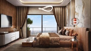 Bedroom in 2 BHK Apartment at Vyom Avinea, Hadapsar – for Sale