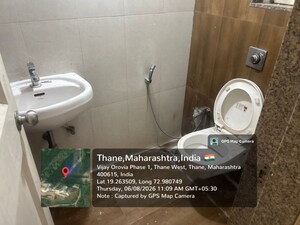 Bathroom in  Office Space at Vijay Orovia, Ghodbunder Road – for Sale
