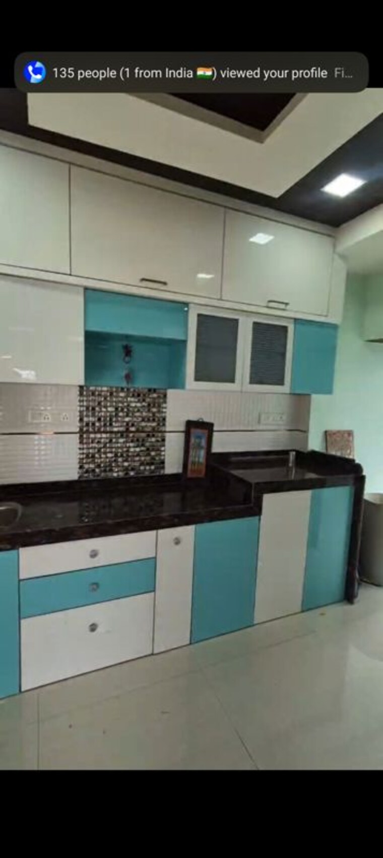 Kitchen, royal-palms 1 Bedroom 710 Sq.Ft. Apartment In Goregaon East Mumbai 10601642
