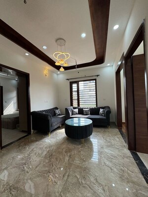 Living Room in 3 BHK Apartment at Bhago Majra Road – for Sale
