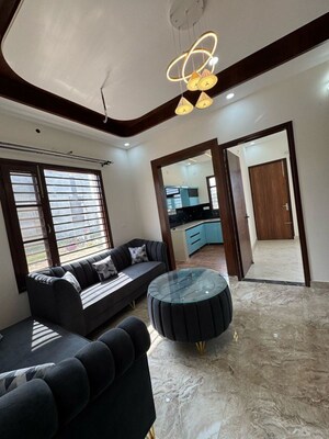 Living Room in 3 BHK Apartment at Bhago Majra Road – for Sale