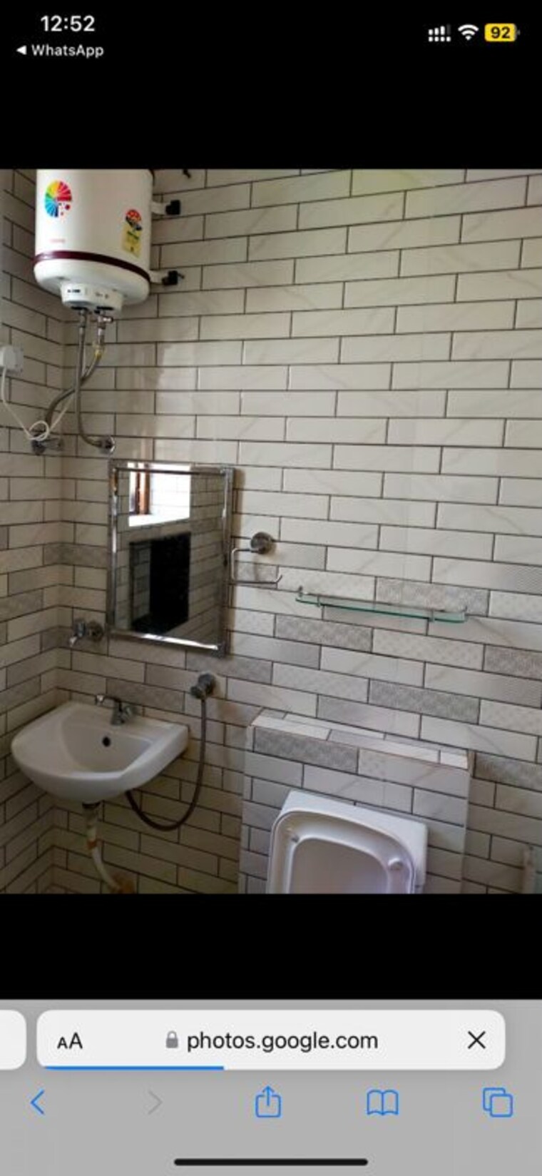 Bathroom, manimajra 1 Bedroom 900 Sq.Ft. Independent House In Manimajra Chandigarh 10601664