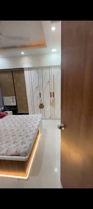 Bedroom in 2 BHK Apartment at Lodha Crown Quality Homes, Majiwada – for Sale