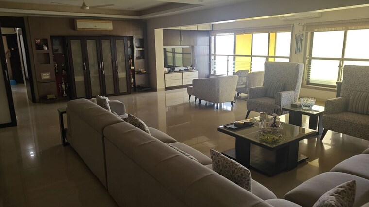 Living Room, jolly-maker-apartment 4 Bedroom 3200 Sq.Ft. Apartment In Cuffe Parade Mumbai 10346999