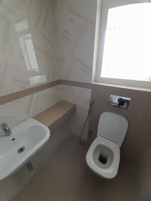 Bathroom in 3 BHK Apartment at Bhusari Colony – for Rent