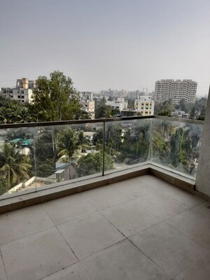 Balcony in 3 BHK Apartment at Bhusari Colony – for Rent