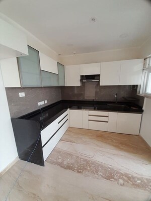 Kitchen in 3 BHK Apartment at Bhusari Colony – for Rent
