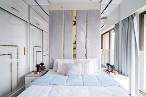 Bedroom in 3 BHK Apartment at Kanakia Silicon Valley, Powai – for Sale