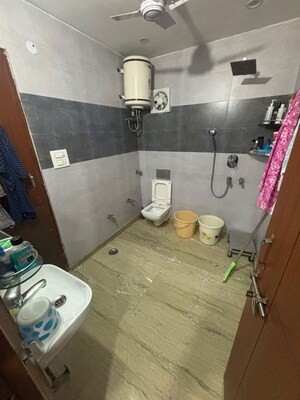 Bathroom in 4 BHK Apartment at Ashok Vihar – for Sale