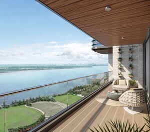 Balcony in 4 BHK Apartment at Roland Towers, Rundh Magdalla – for Sale
