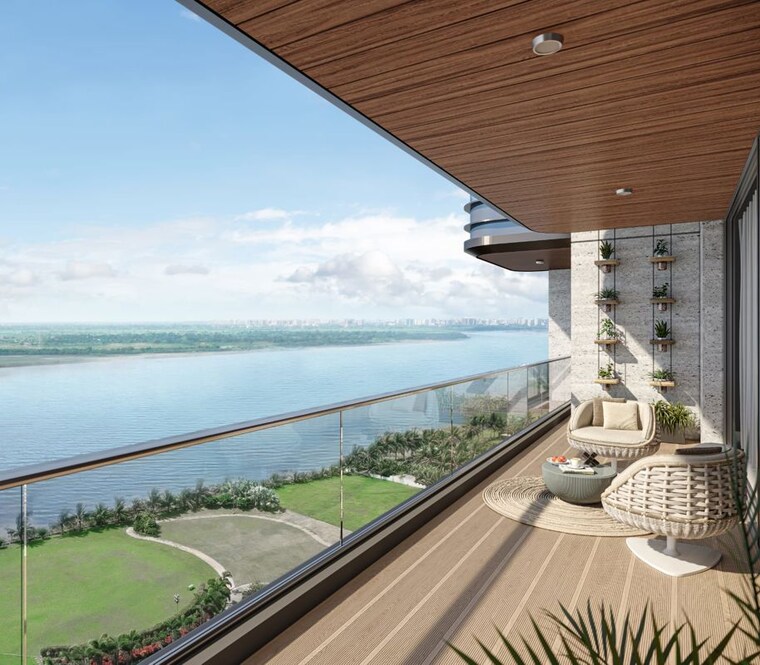 Balcony, roland-towers 4 Bedroom 4100 Sq.Ft. Apartment In Rundh Magdalla Surat 10484668