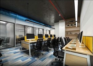 Team Area in  Office Space at Wagle Industrial Estate – for Rent