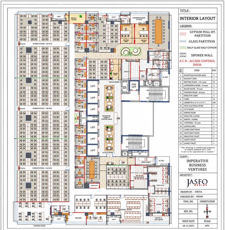 Floor Plan, wagle industrial estate Commercial Office Space 18000 Sq.Ft. In Wagle Industrial Estate Thane 10595042
