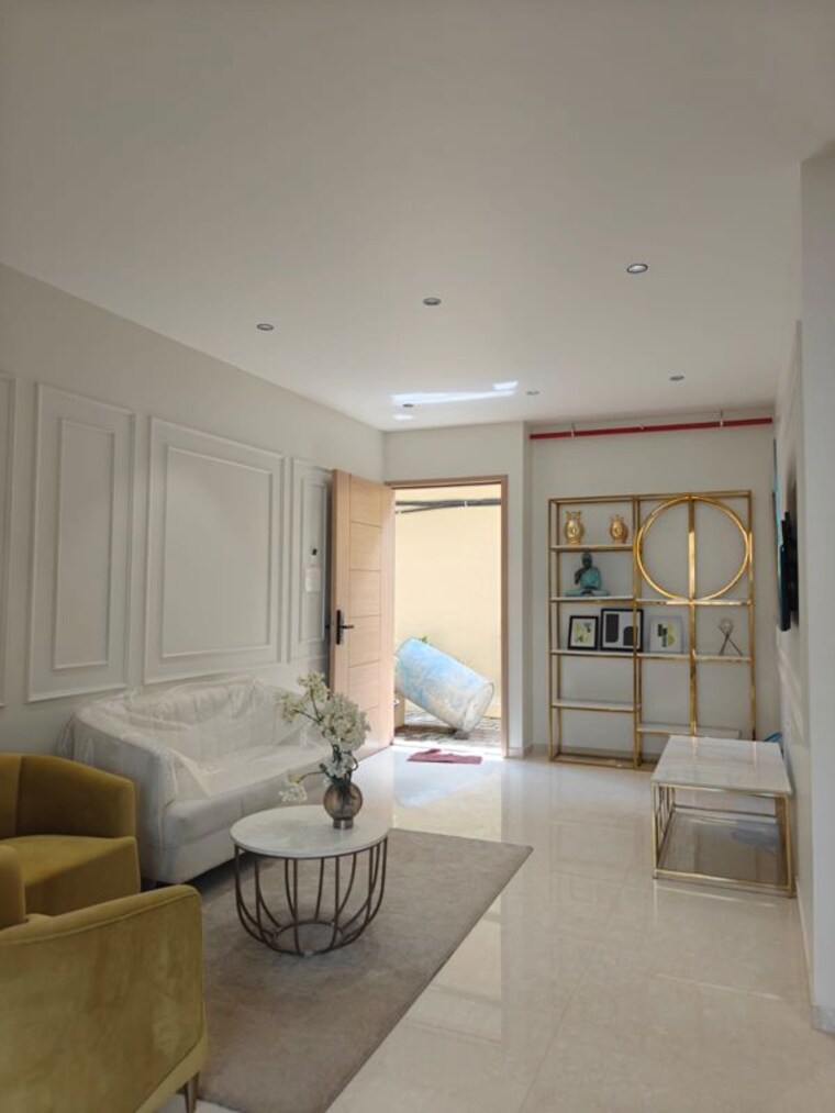 Living Room, elina 2 Bedroom 804 Sq.Ft. Apartment In Mohammadwadi Pune 10601743