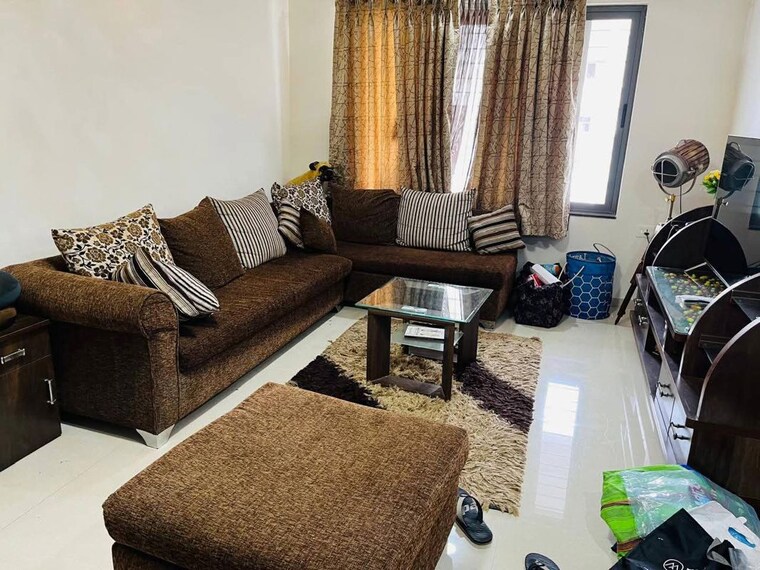 Living Room, rohan-madhuban-phase-2 3 Bedroom 1200 Sq.Ft. Apartment In Bavdhan Pune 10601763