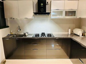 Kitchen in 3 BHK Apartment at Rohan Madhuban Phase 2, Bavdhan – for Rent
