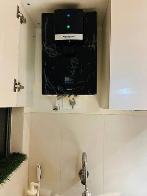 Bathroom in 3 BHK Apartment at Rohan Madhuban Phase 2, Bavdhan – for Rent