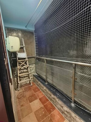 Balcony in 3 BHK Builder Floor at Panchsheel Vihar – for Rent