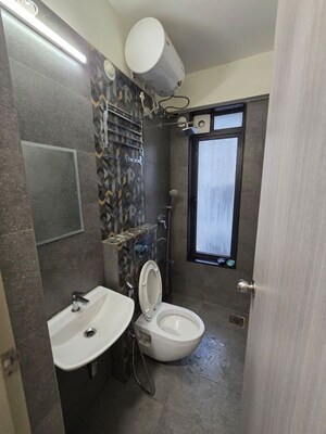 Bathroom in 2 BHK Apartment at Dosti Eastern Bay Phase 2, Wadala – for Rent