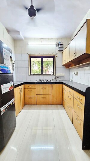 Kitchen in 2 BHK Apartment at GHP Crystal Court, Powai – for Rent